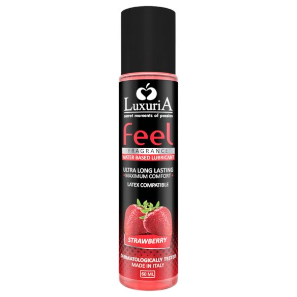 LuxuriA Feel Strawberry - water-based lubricant - strawberry (60ml)