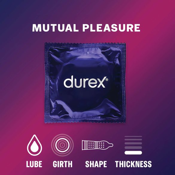 Durex Mutual Pleasure - delay condoms (3 pcs)