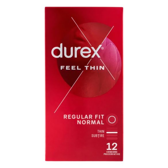 Durex Feel Thin - Natural Sensation Condoms (12 Pack)