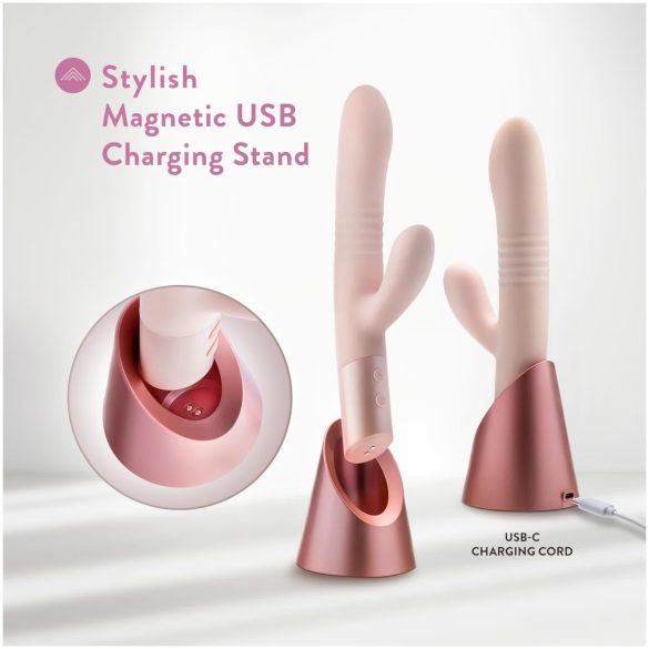 Blush Fraya - Pink Pulsating Pleasure Vibrator