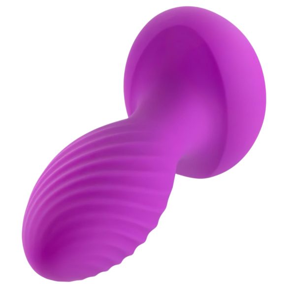 Oh My Gem – Vibrating Anal Plug with Gem (Purple)