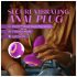 Oh My Gem – Vibrating Anal Plug with Gem (Purple)