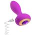 Oh My Gem – Vibrating Anal Plug with Gem (Purple)
