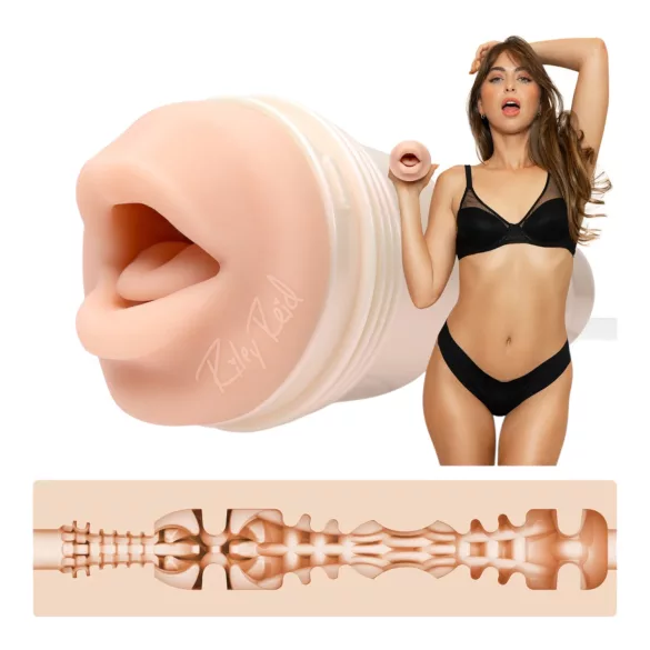 Fleshlight Riley Reid Insomnia - mouth masturbator