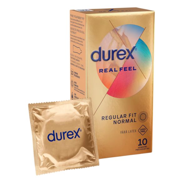 Durex Real Feel - Latex-Free Condoms (Pack of 10)