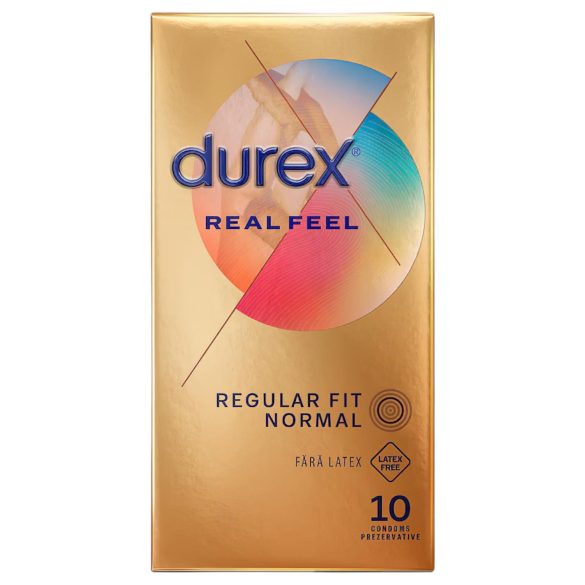 Durex Real Feel - Latex-Free Condoms (Pack of 10)