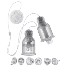   Blush Temptasia - rotating‑head nipple stimulator (transparent)