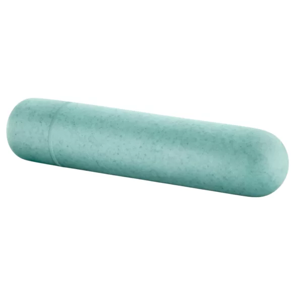 Gaia Eco M - eco-friendly vibrator (turquoise) - medium size