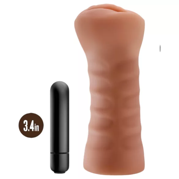 M For Men Sofia - Vibrating Pocket Pussy (Natural)