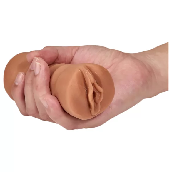 M For Men Sofia - Vibrating Pocket Pussy (Natural)