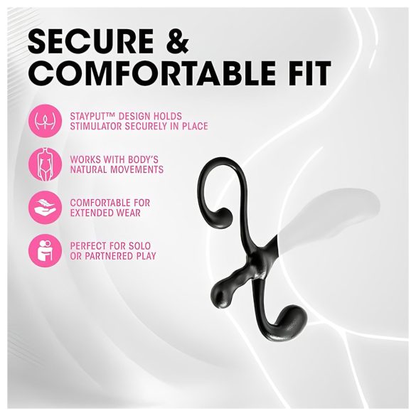 Anal Adventures - Prostate Stimulator (Black)