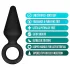 Anal Adventures Platinum S - anal plug (black) - small