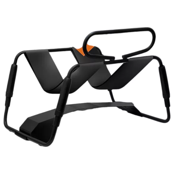 Temptasia - Pleasure Chair with Vibrator (Black-Natural)