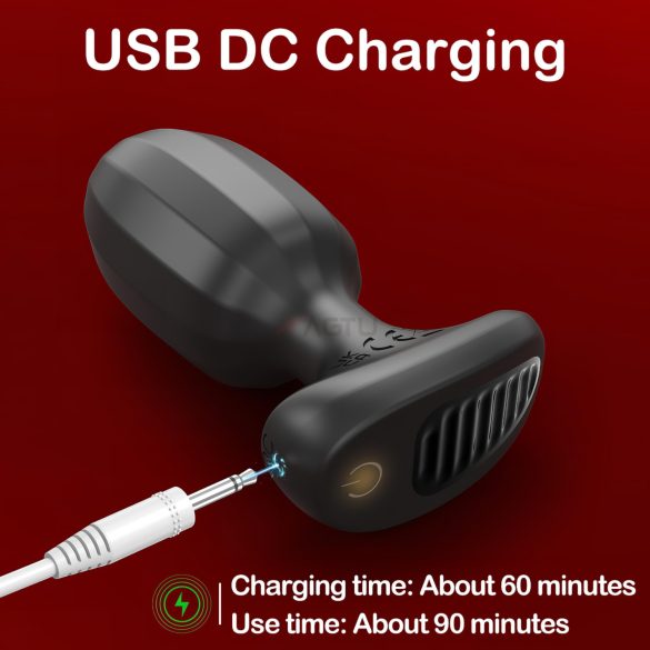 AlvUp - Smart Anal Vibrator (Black)