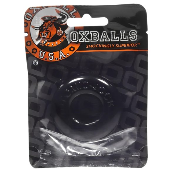 OXBALLS Donuts - Extra Strong Black Cock Ring