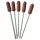 Diverty - Pencil with Novelty Pen Cap (Brown) - Set of 5
