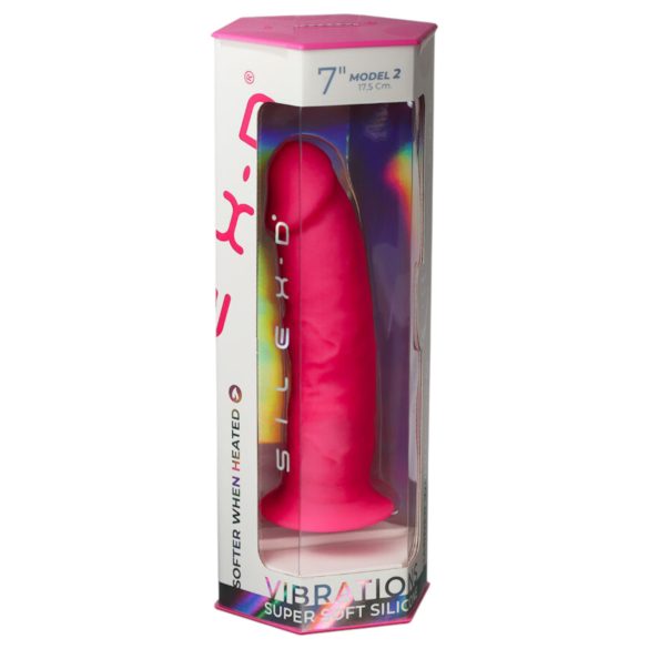 Silexd - Remote-Controlled Suction Cup Vibrator (Pink)