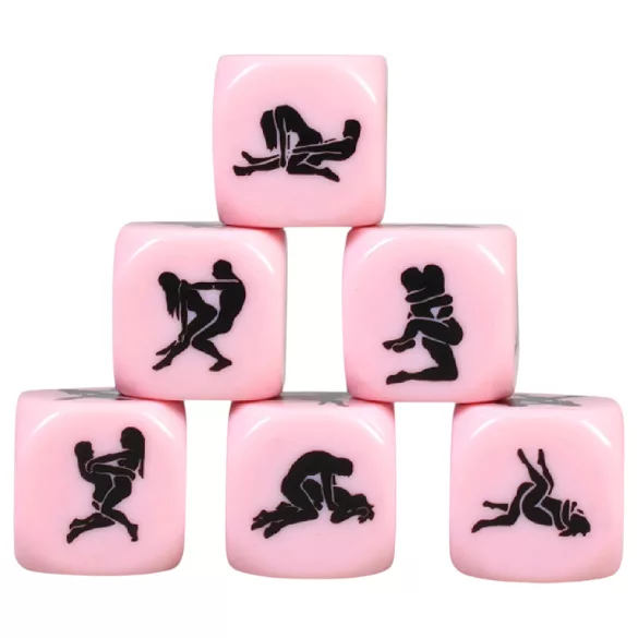 Secret Play - Kamasutra Sex Position Dice (Pink)