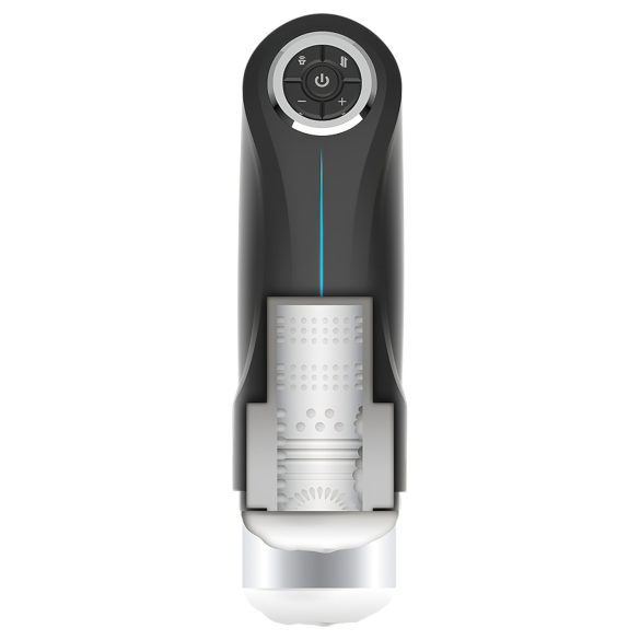 JamyJob - Up-and-Down Vibrating Stroker (Black)