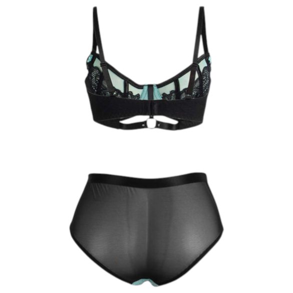 Subblime - Lace Lingerie Set - 955564 (Black)