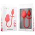 Intense Melanie - 2in1 Swirling Tongue Clitoral Vibrator (Red)