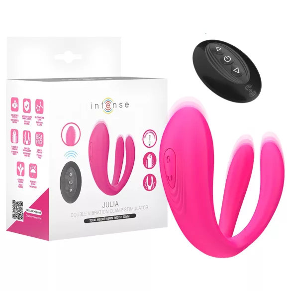 Intense Julia - G-spot & Clitoral Vibrator (Pink)