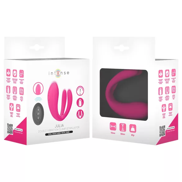 Intense Julia - G-spot & Clitoral Vibrator (Pink)
