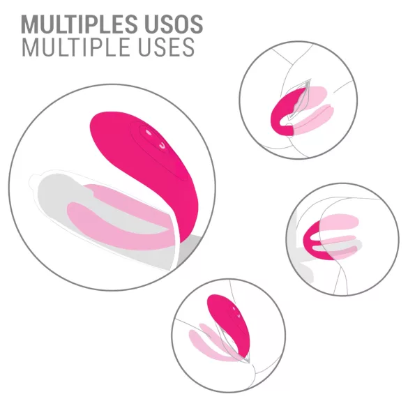 Intense Julia - G-spot & Clitoral Vibrator (Pink)