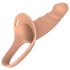 Action StrapOn S - Hollow Strap-On Dildo (Natural)