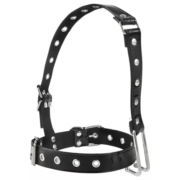 Latetobed - Collar with Nose Hook (Black)