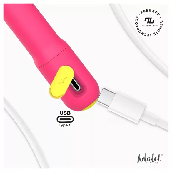Adalet Gently - Smart G-Spot and Prostate Vibrator (Pink)