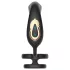 IntoYou Bruce - remote‑controlled rotating prostate vibrator with double ring (black)