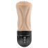 Zero Tolerance Tight Lipped - Suction Vibrating Stroker (Natural)