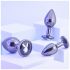 Playboy - Anal Plug Set - 3 Pieces (Silver)