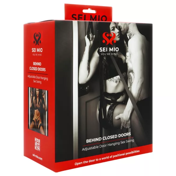 Sei Mio - Door-Mounted Love Swing (Black)