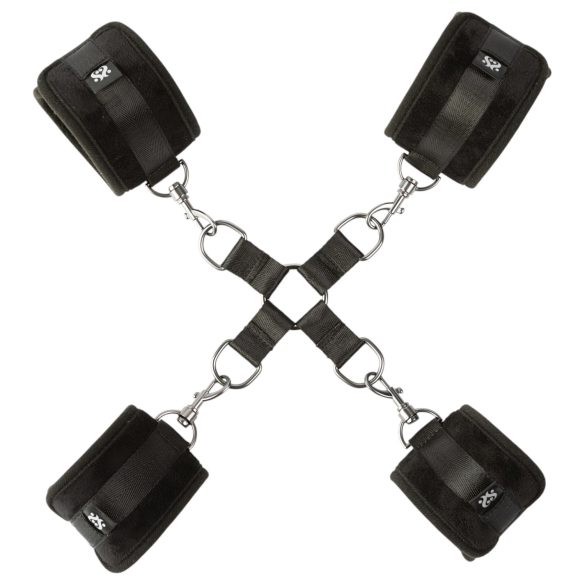 Sei Mio - Black Ankle & Wrist Cuffs