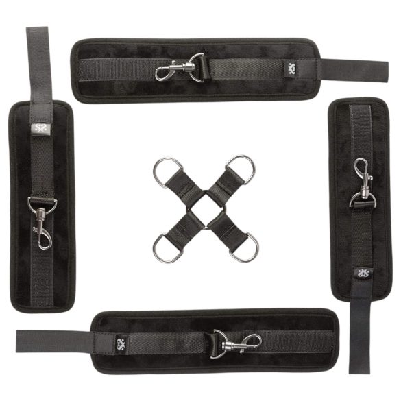 Sei Mio - Black Ankle & Wrist Cuffs