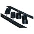 Sei Mio - Black Thigh, Wrist, and Ankle Restraints