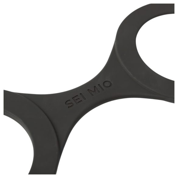 Sei Mio - Silicone Cuffs - M (Black)