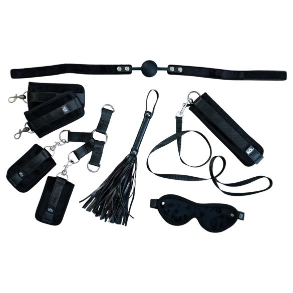 Sei Mio - Bondage Set - Black (6 Pieces)