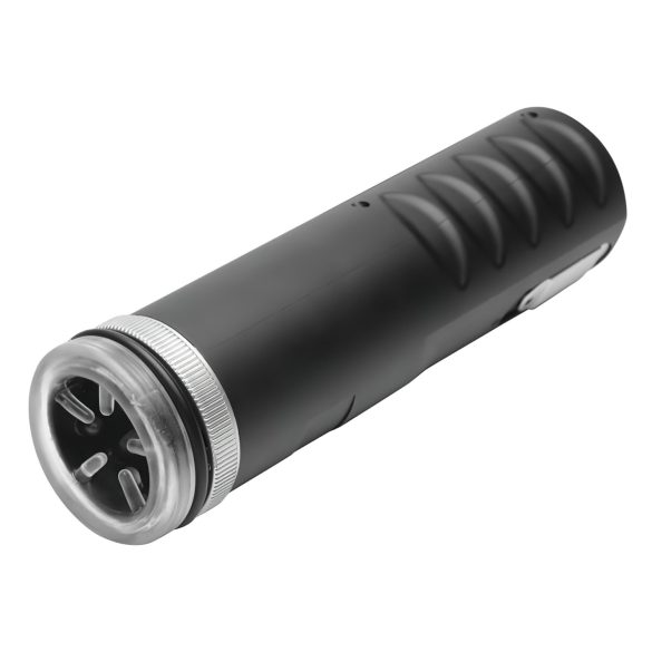 Master-Bot - Soft Spiked Masturbator with Up-Down Motion (Black)