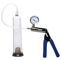Tom Heavy Duty - Metal Handle Penis Pump (Clear)