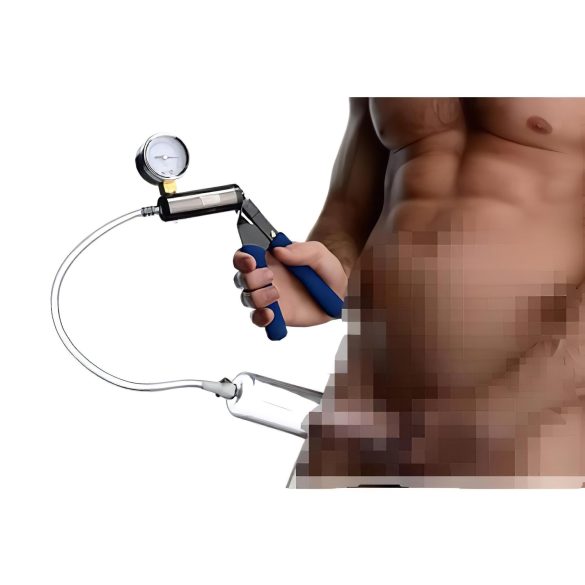 Tom Heavy Duty - Metal Handle Penis Pump (Clear)