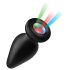Booty Sparks - Black Silicone Light-Up Anal Plug