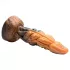 Creature Cocks Ravager - Textured Silicone Dildo - 8" (Orange)