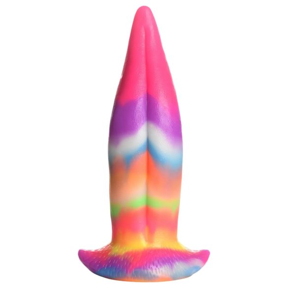 Creature Cocks Tongue - Glow-in-the-Dark Silicone Dildo - 21cm