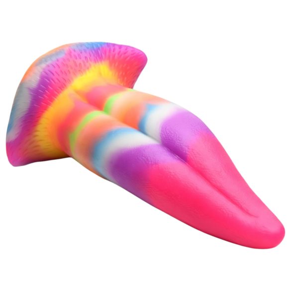 Creature Cocks Tongue - Glow-in-the-Dark Silicone Dildo - 21cm