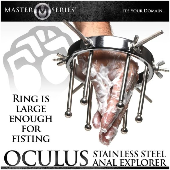 XR Brands Oculus - Stainless Steel Expander (Silver)