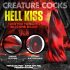 Creature Cocks Hell Kiss - Twisted Silicone Dildo - 19cm (Red)