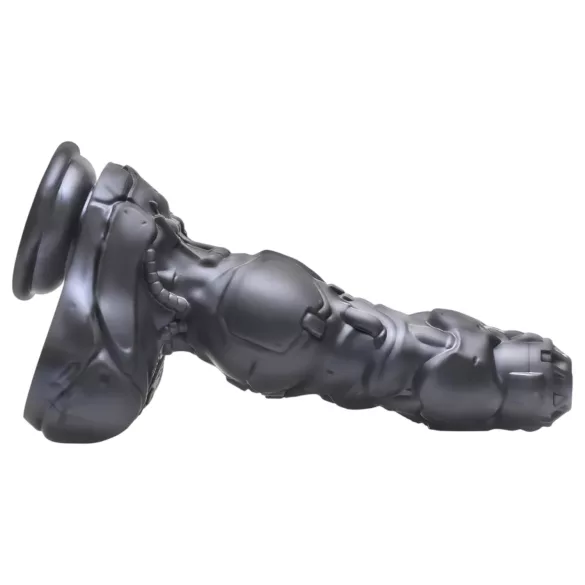 XR Brands Cyborg Cock - Thrusting Robotic Vibrator with Remote (Silver)